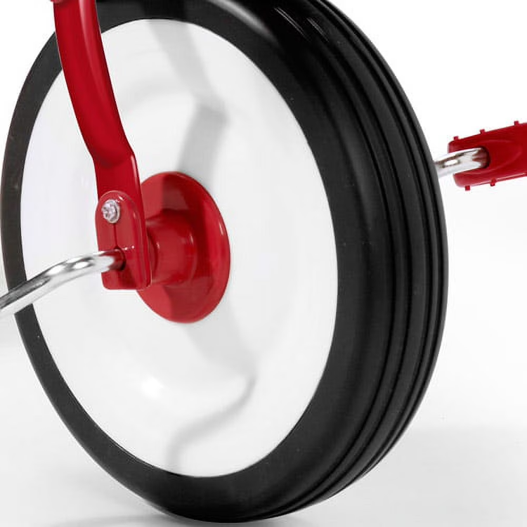 Radio Flyer Ready to Ride Folding Trike Toddler Tricycle Red Adjustable Seat Streamers Ages 18 Months to 3 Years