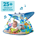 Disney Baby Finding Nemo Mr. Ray Ocean Lights Activity Gym & Play Mat Musical Lights